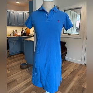Ralph Lauren XS blue polo dress